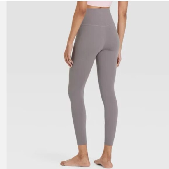 Everyday Soft Ultra High-Rise Leggings Large 7/8 Gray by All In Motion UPF 50+ - Picture 1 of 12